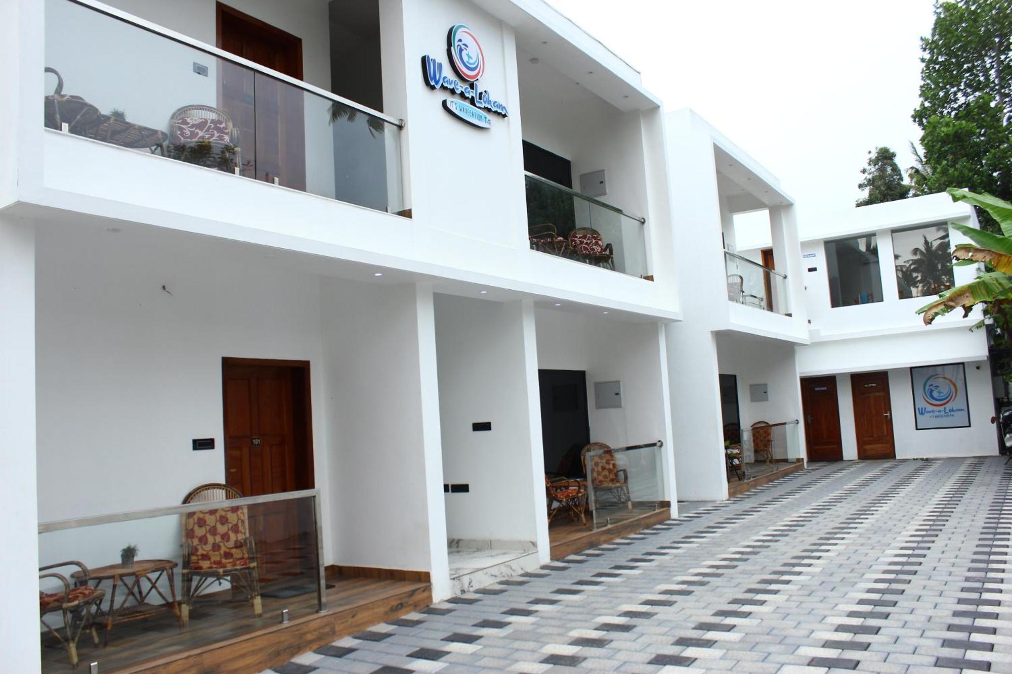 Wavealokam Beach Retreat Varkala Ngoại thất bức ảnh